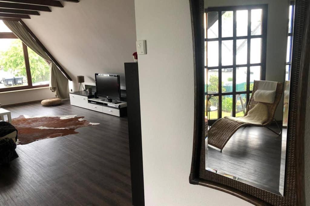 Ferienwohnung Haus Ruhrgebiet Mülheim an der Ruhr Esterno foto